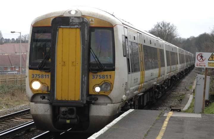 Passengers are facing delays between Dover Priory and Folkestone Central following reports of a trespasser on the tracks