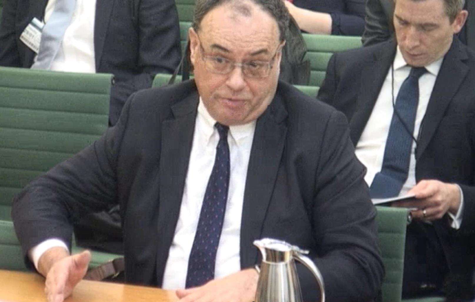 FCA chief executive Andrew Bailey