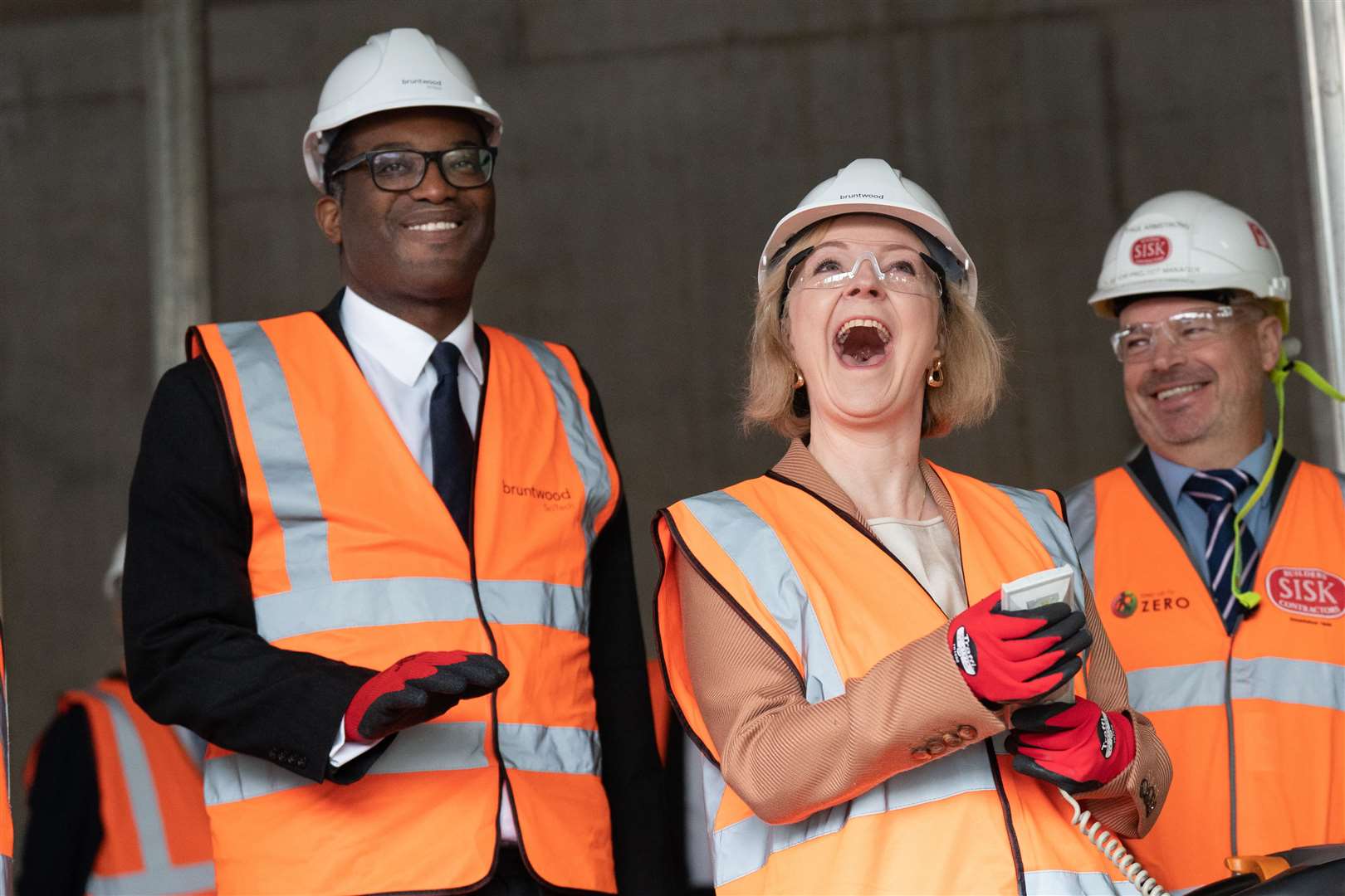 Former Prime Minister Liz Truss and Chancellor of the Exchequer Kwasi Kwarteng (Stefan Rousseau/PA)