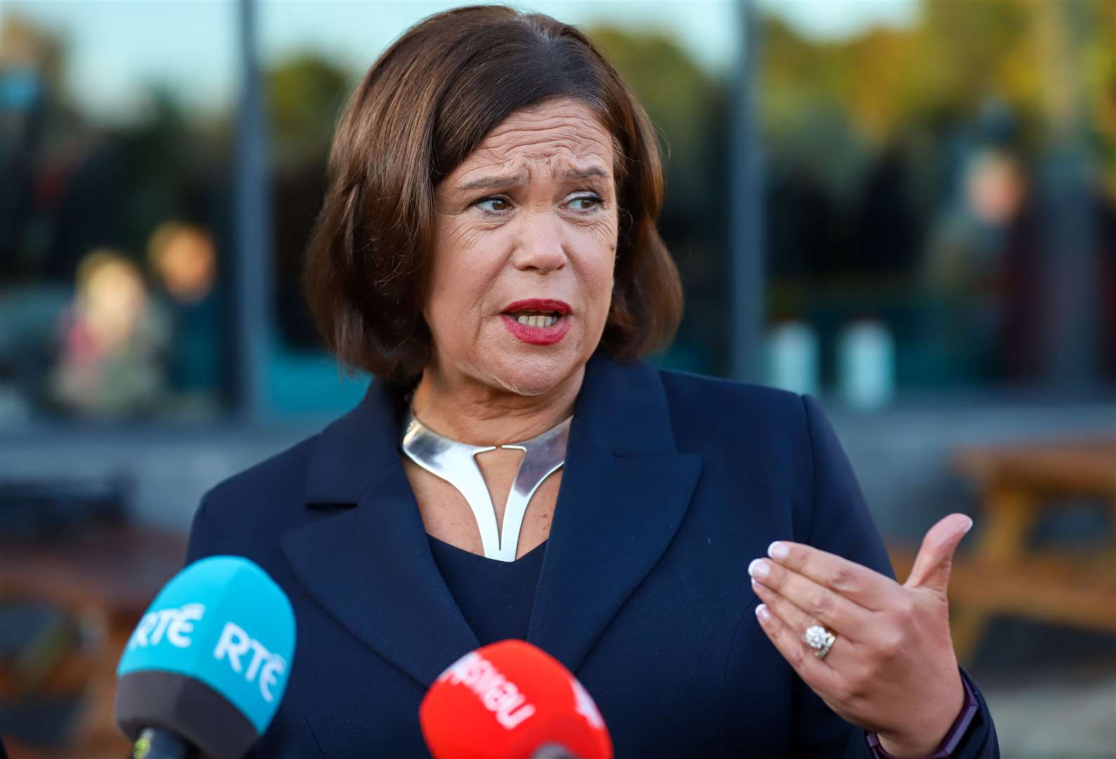 Sinn Fein leader Mary Lou McDonald (Damien Storan/PA)