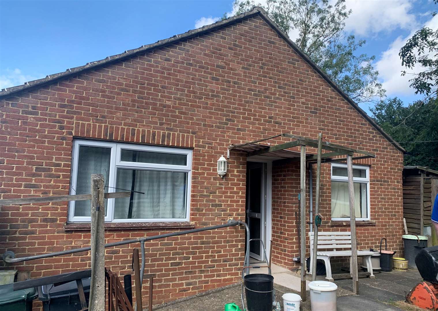 Rob Pollock’s late father's bungalow in Charing, where he lived for 34 years