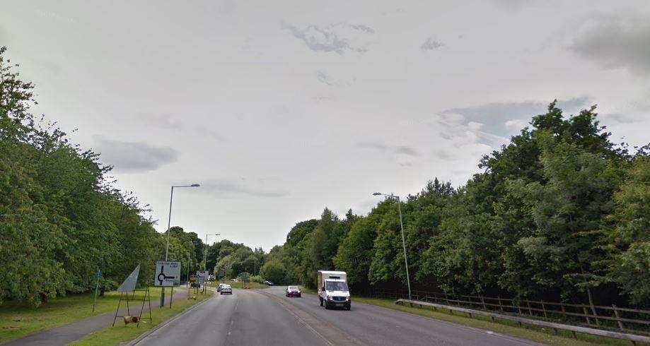 Two cars crashed on Pembury Road