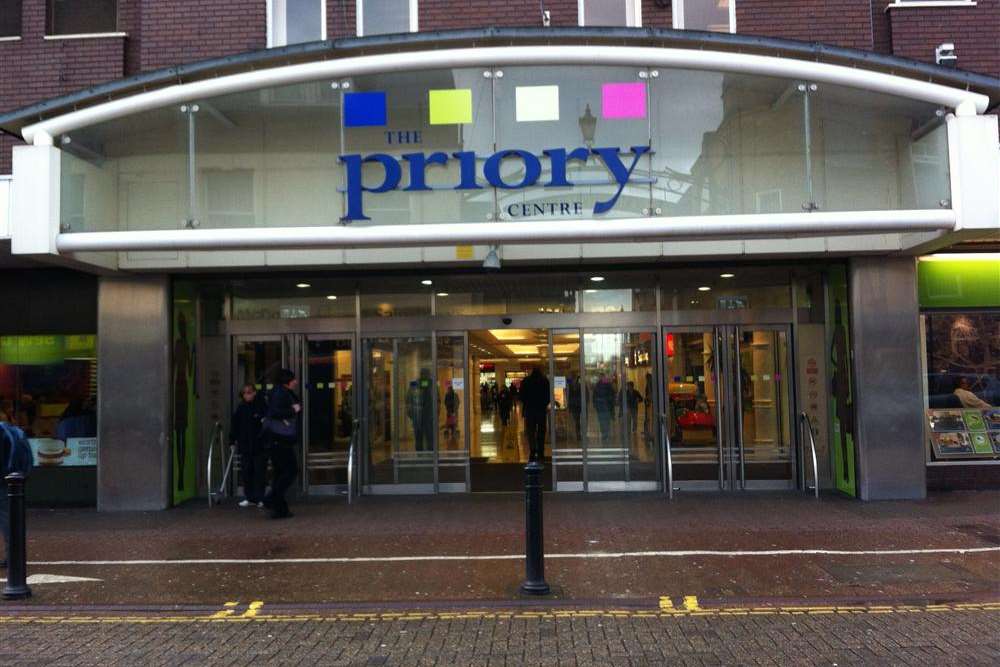 The Priory Shopping Centre in Dartford