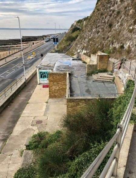 The old cafe. Picture: Hume Planning/Western Undercliff Ltd