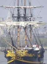 The Grand Turk on a previous visit to Chatham