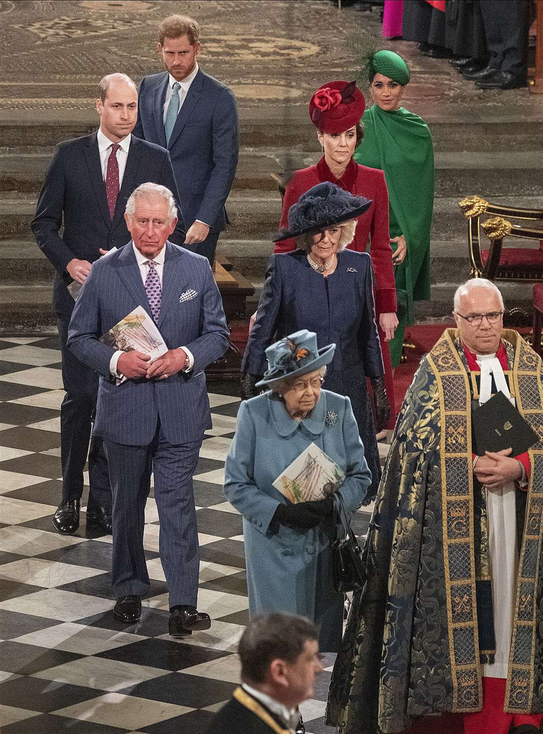 Commonwealth Day service in 2020 (Phil Harris/Daily Mirror/PA)