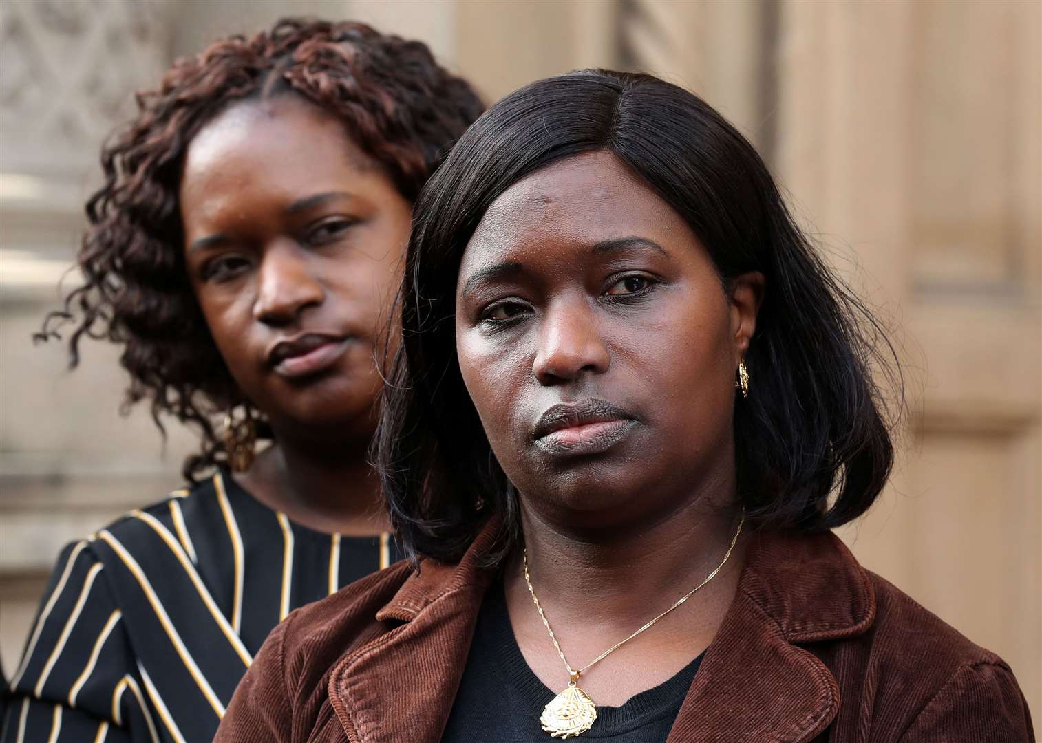 Kadi Johnson (right) will speak at the virtual rally organised by the STUC (Andrew Milligan/PA)