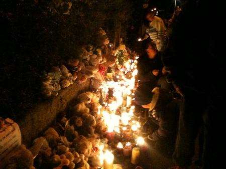 Vigil held for boy badly injured in Gravesend