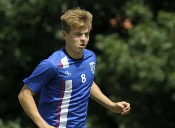 Gillingham's Jake Hessenthaler is back in training Picture: Barry Goodwin