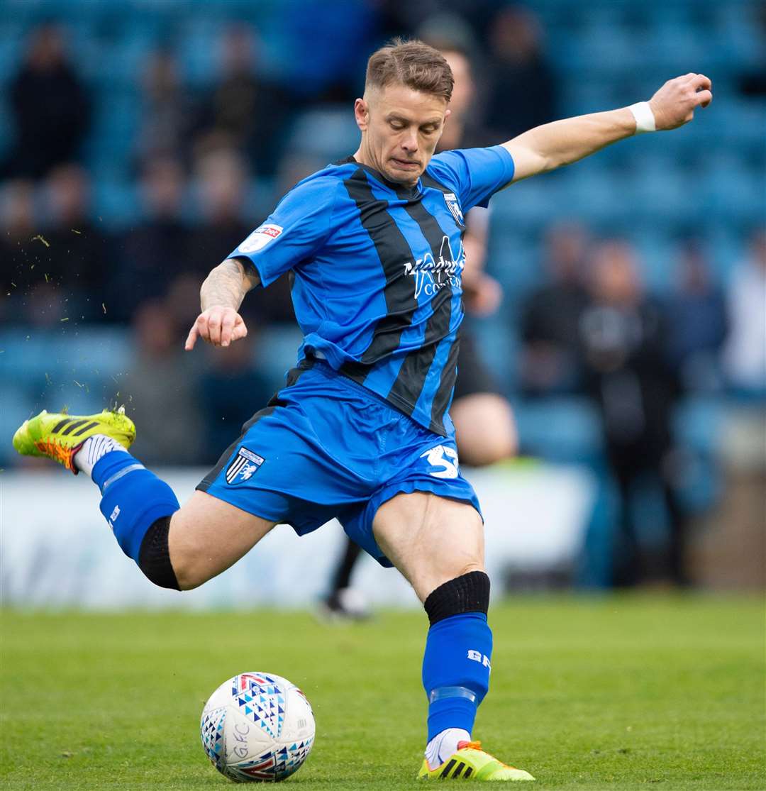 Mark Byrne on the ball Picture: Ady Kerry