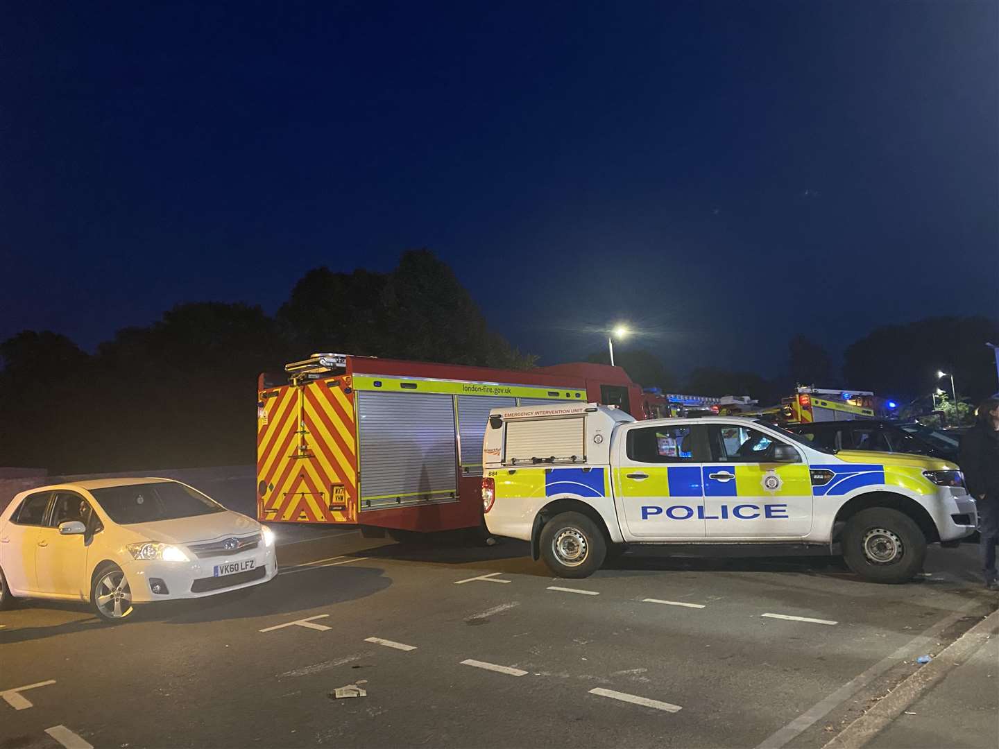 Passengers were asked to get off the train at Bickley station