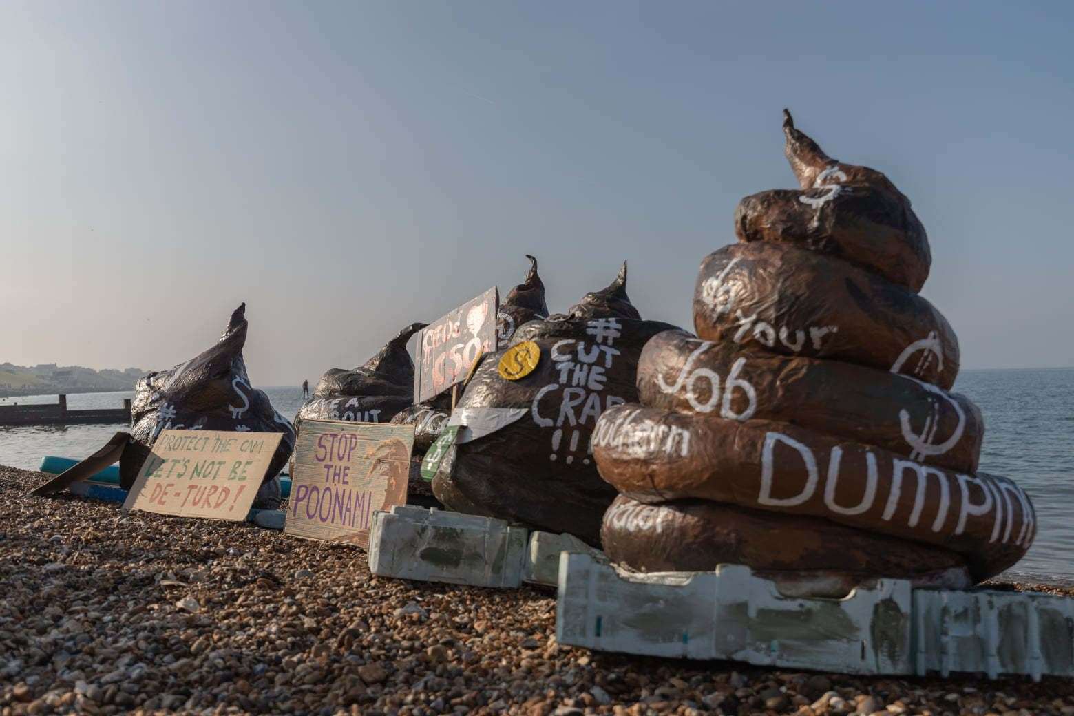 Southern Water was fined a record amount for dumping Picture: Andrew Hastings