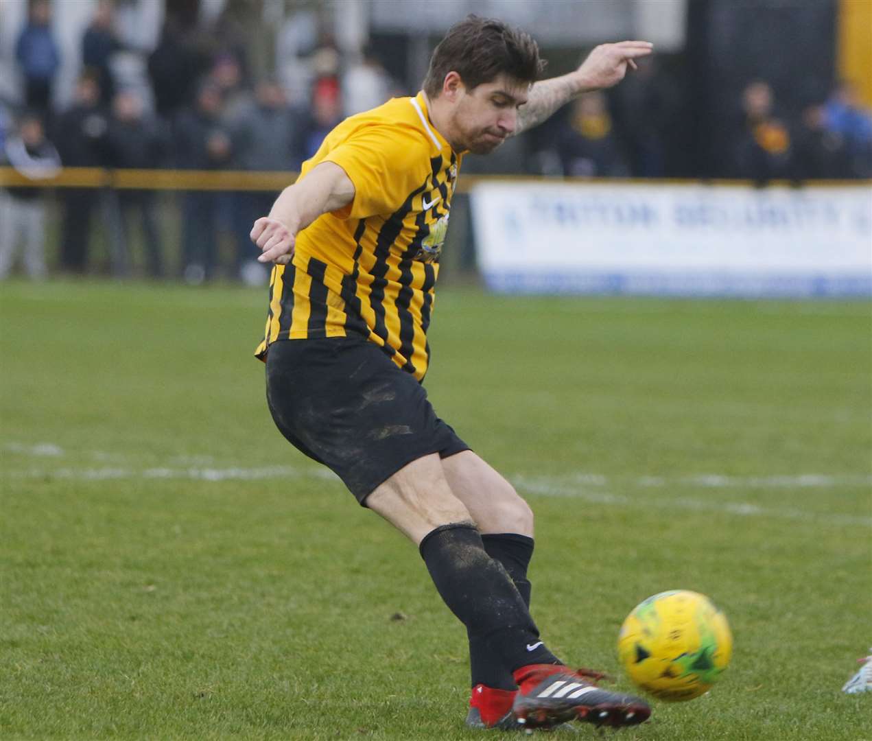 Folkestone defender Matt Newman. Picture: Andy Jones