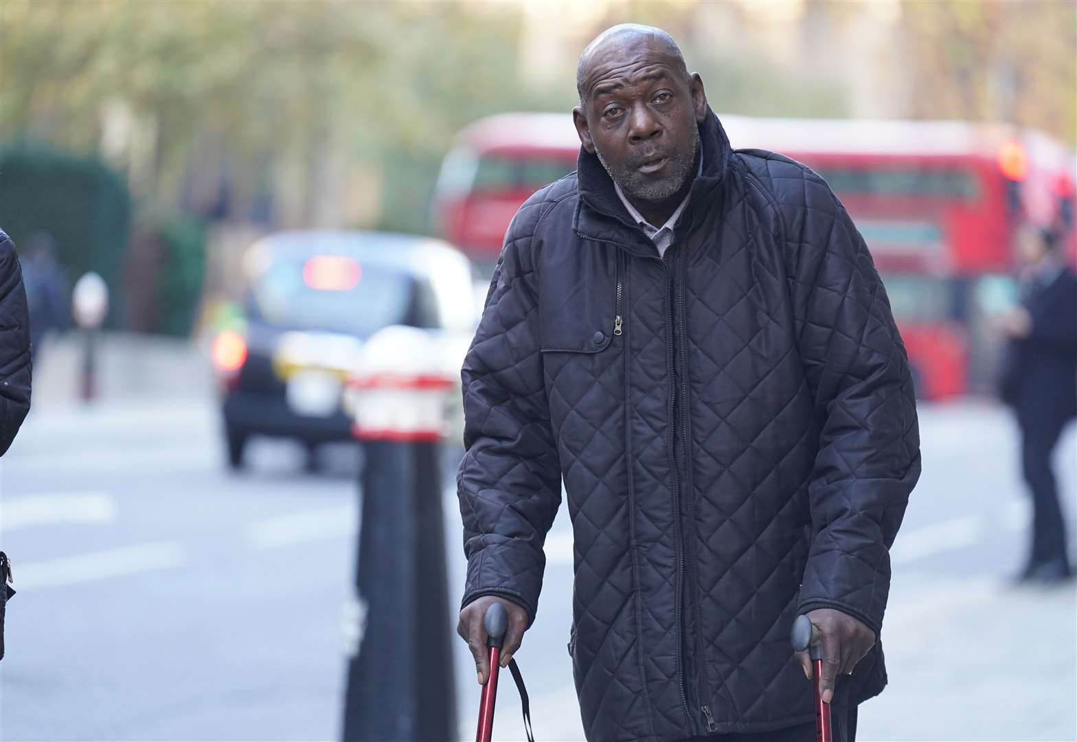 Mark Walker arrives at the Old Bailey, London (PA)