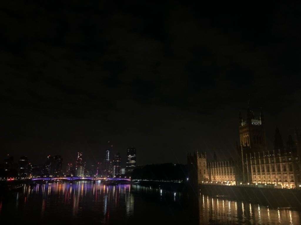 Sofia and Gabriel began queuing at Blackfriars Bridge and spent eight hours in line