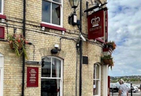 The Crown pub in High Street, Rochester, is set for a new look