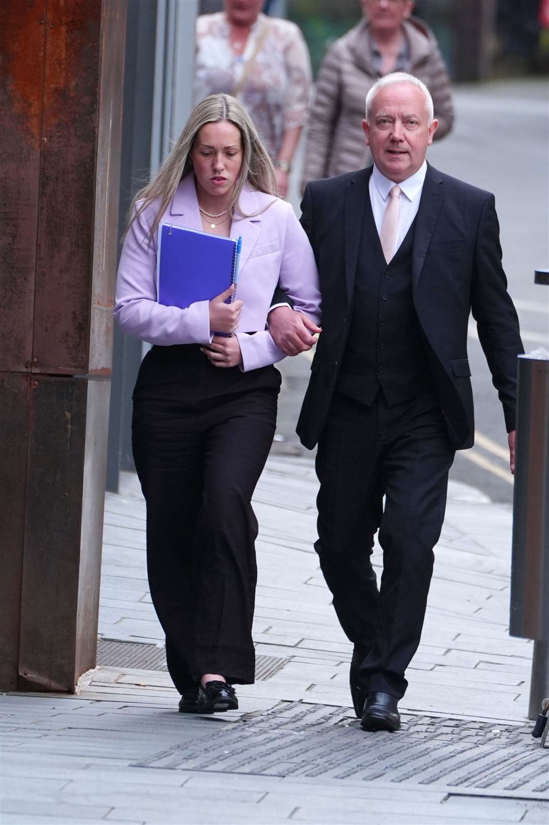 Rebecca Joynes denies sex offences involving two teenage boys (Peter Byrne/PA)