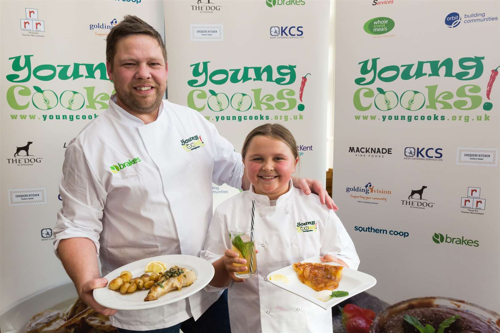 Last year, the Young Cooks family prize was won by 10-year-old Brooke Keen from Hernhill C of E Primary School in Faversham, and her father, Ray