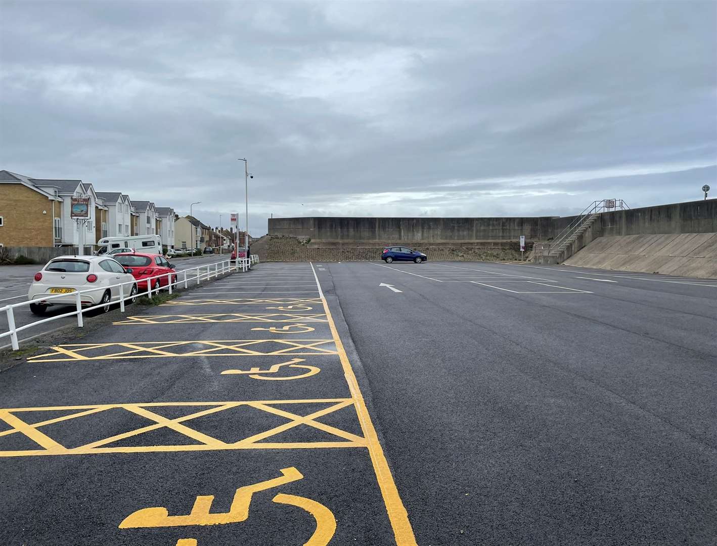 Swale council has made the Ship on Shore car park temporarily free. Picture: Joe Crossley