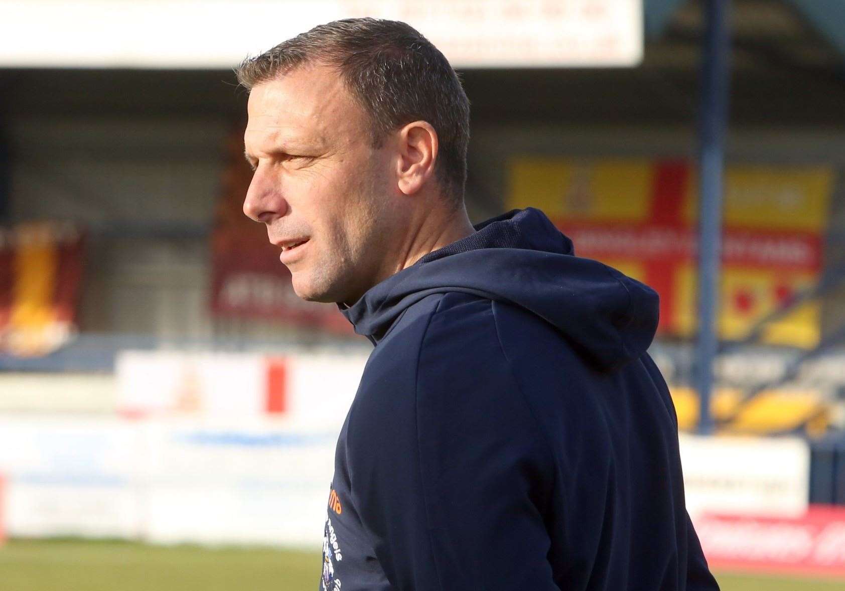 Tonbridge manager Steve McKimm. Picture: Dave Couldridge (43053832)