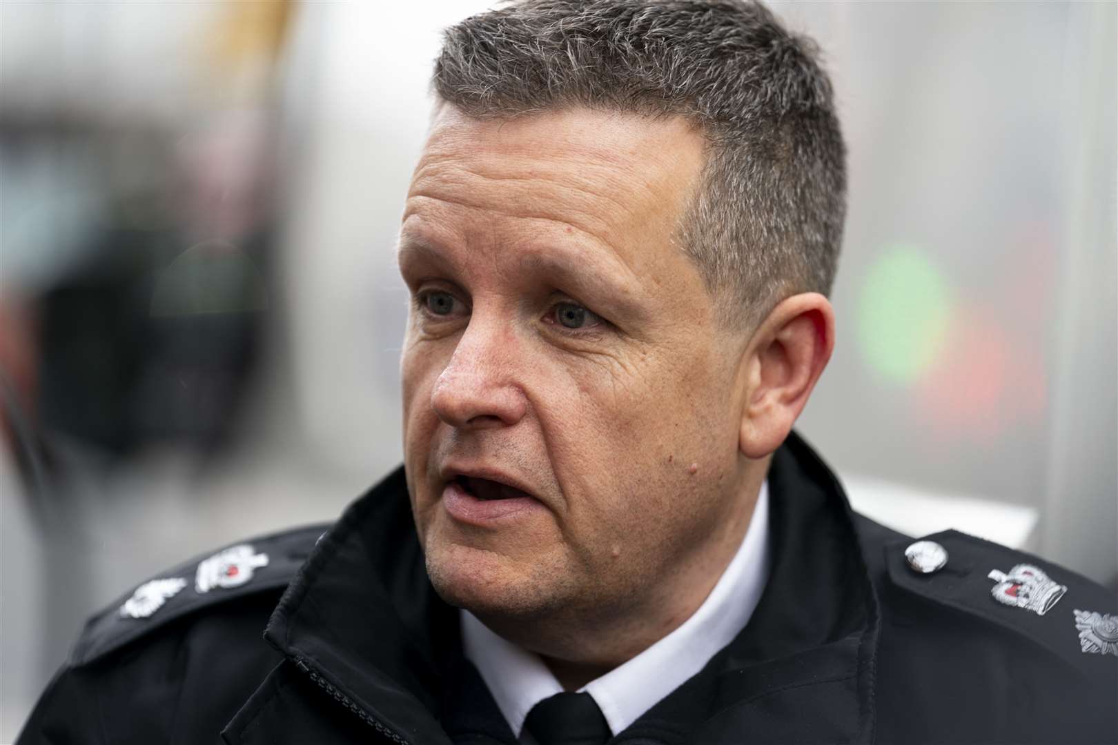 Chief Superintendent Andy Brittain (Jordan Pettitt/PA)