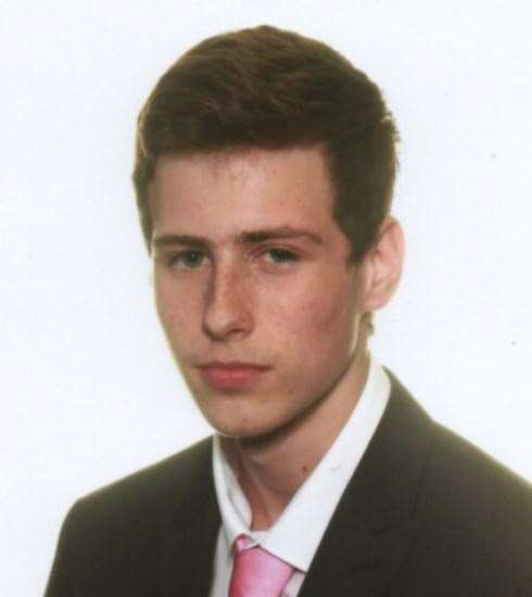 Ryan Hughes missing. Picture: Kent Police