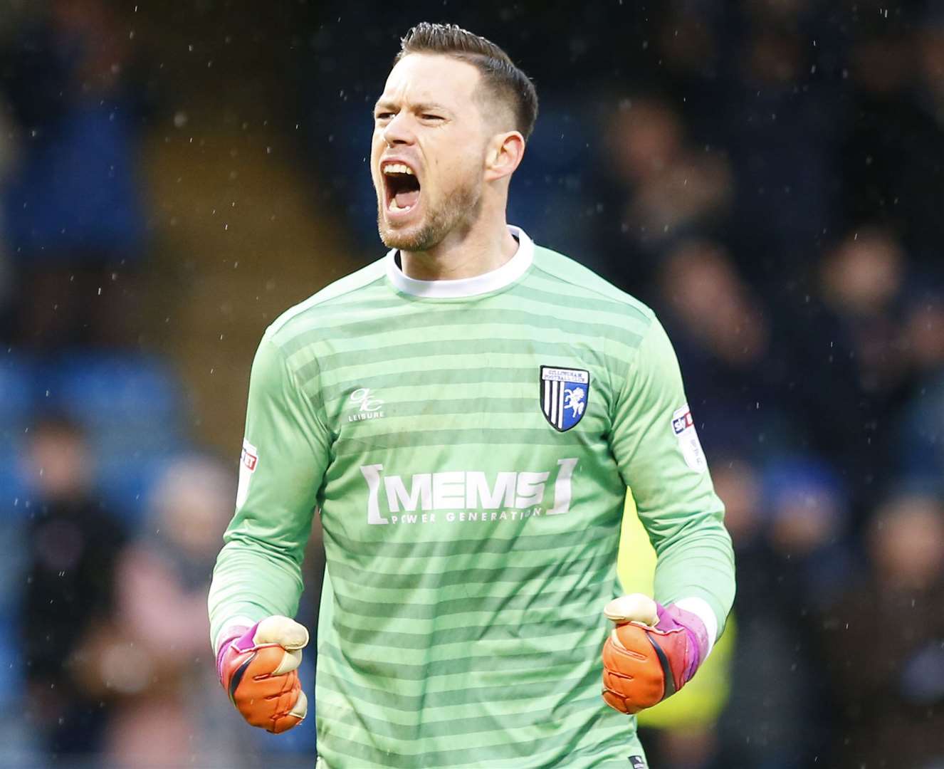 Dover's former Gillingham keeper Stuart Nelson kept a clean sheet at Hemel. Picture: Andy Jones