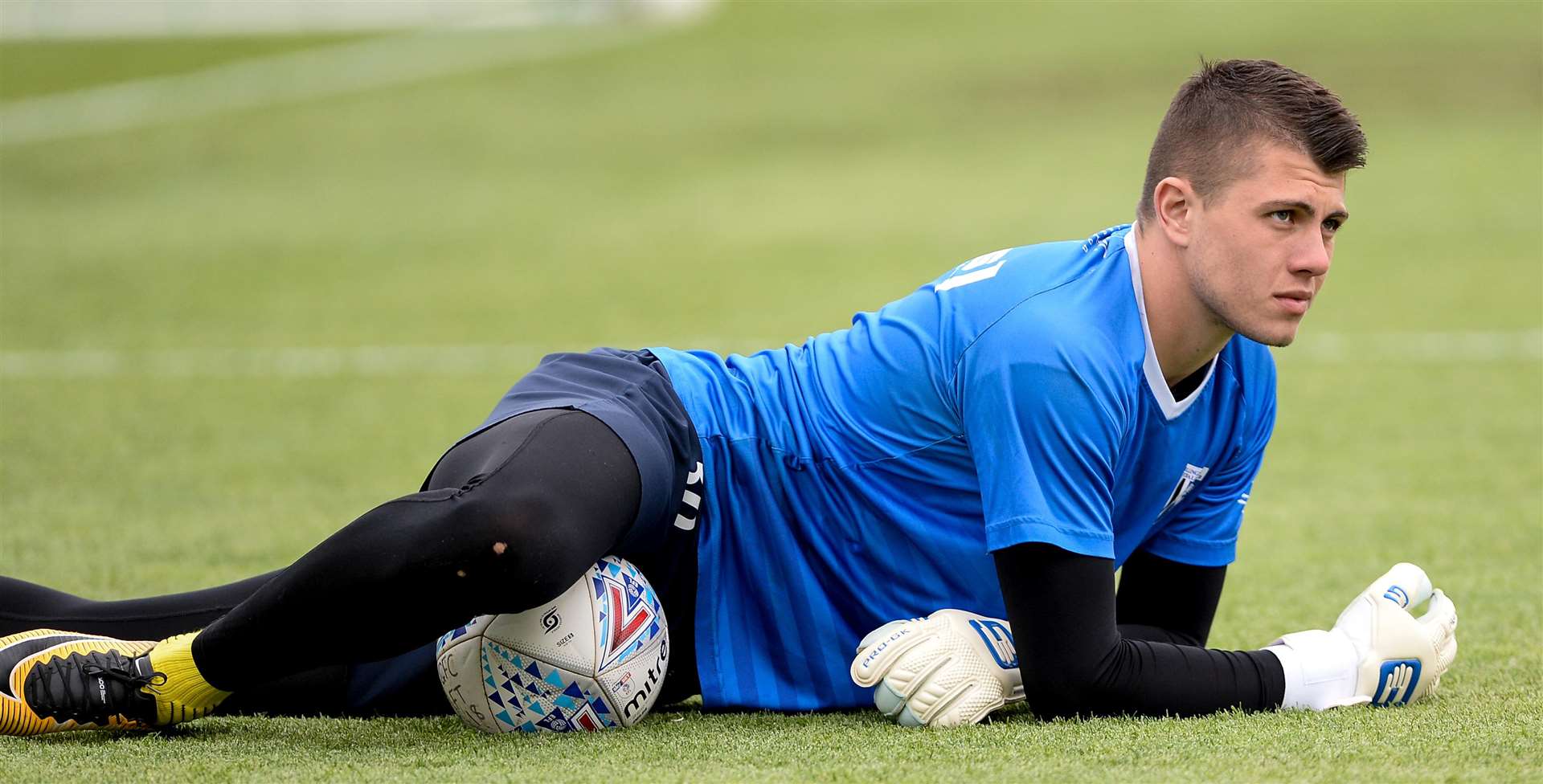 Keeper Tom Hadler was back on the bench against Bristol Rovers Picture: Ady Kerry