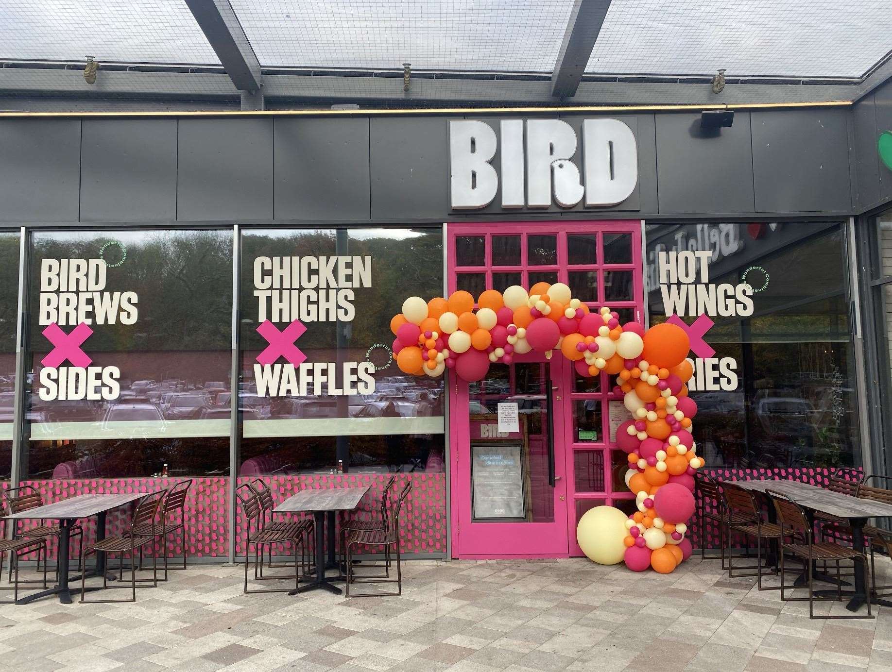 New BIRD restaurant at Hempstead Valley Shopping Centre closed