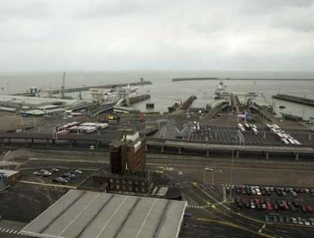 Storm force 10 winds have been reported in the Channel (library picture)