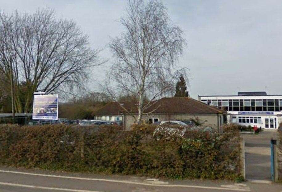 Leigh Academy Tonbridge, formerly Hayesbrook School, said the issue with buying food impacted some Year 7 students. Picture: Google Maps