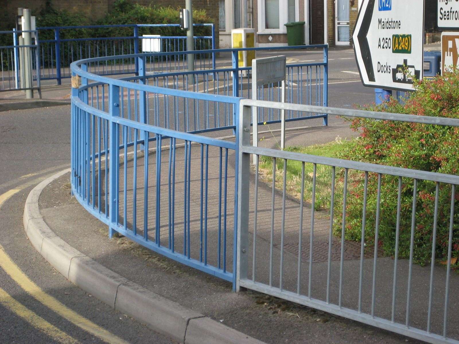 Barriers in Sheerness are to get a lick of paint. Work should start at the end of May or June. Some may even be removed permanently