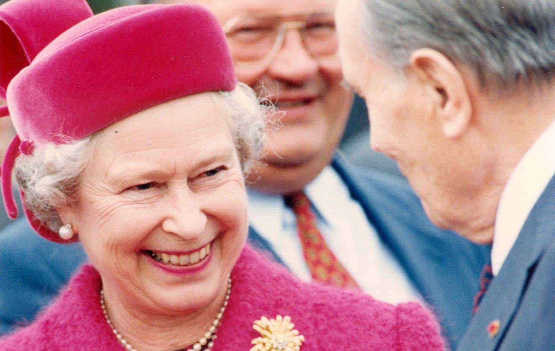 The Queen boarded a Eurostar train at Waterloo International and travelled across Kent and through the Chanel Tunnel to meet French President Francois Mitterand in Calais in May 1994