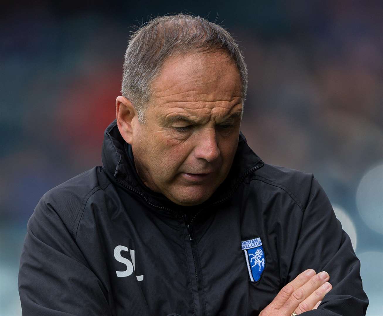Gills boss Steve Lovell wants more steel at the back Picture: Ady Kerry