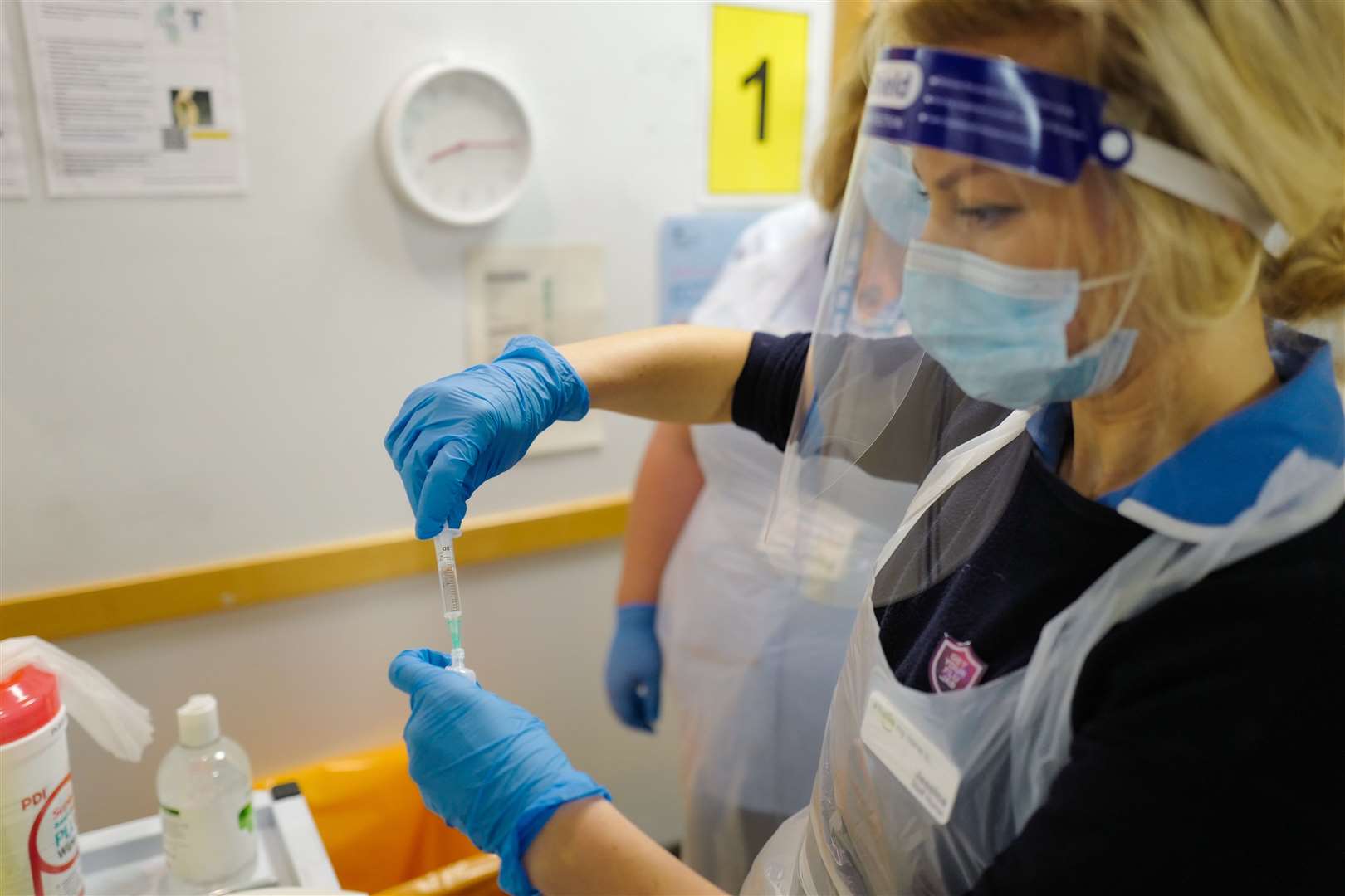 Over-80s and care home residents are among the first to receive the Pfizer/BioNTech vaccine, Picture: by Hugh Hastings/Getty Images