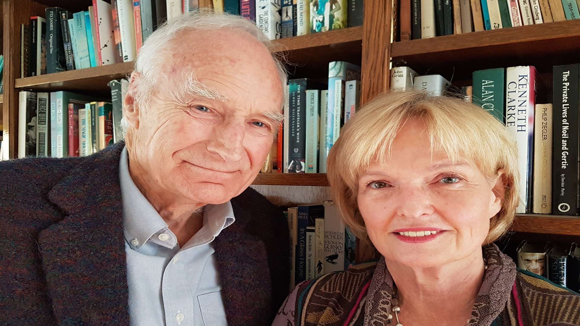 Peter Snow and his wife, Ann MacMillan