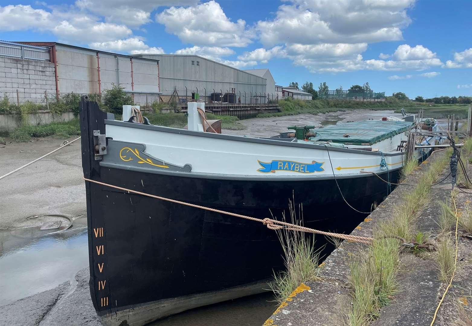 Raybel will be a central part of any cultural and leisure regeneration project that takes place at Llyod's Wharf in Milton Creek. Picture: Joe Crossley