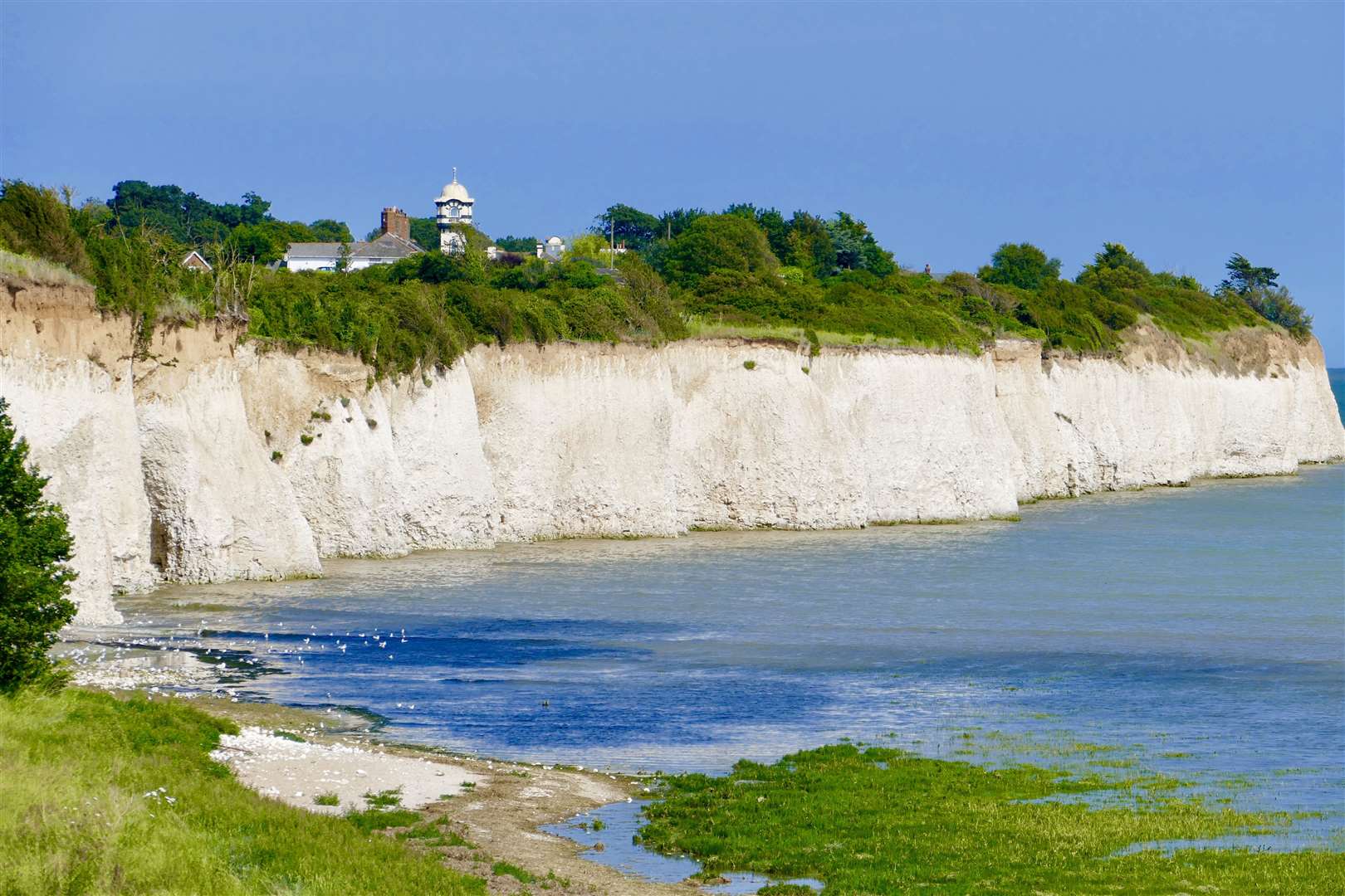 A serene shot of Pegwell Bay. Picture: Brian Whitehead