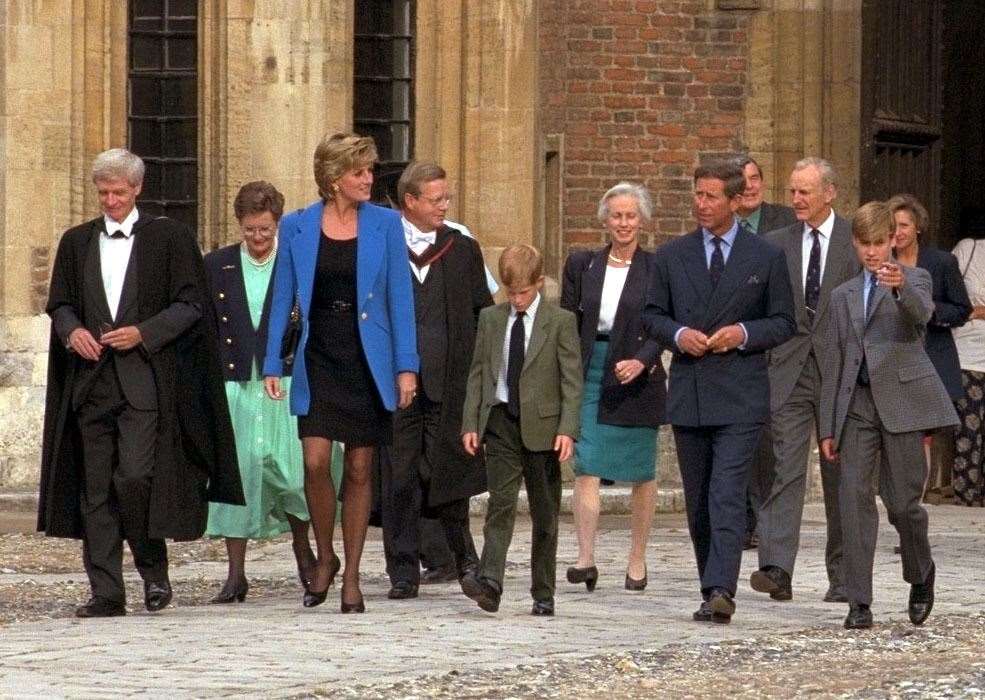 William’s first day at Eton (Daily Mail/Rota/PA)