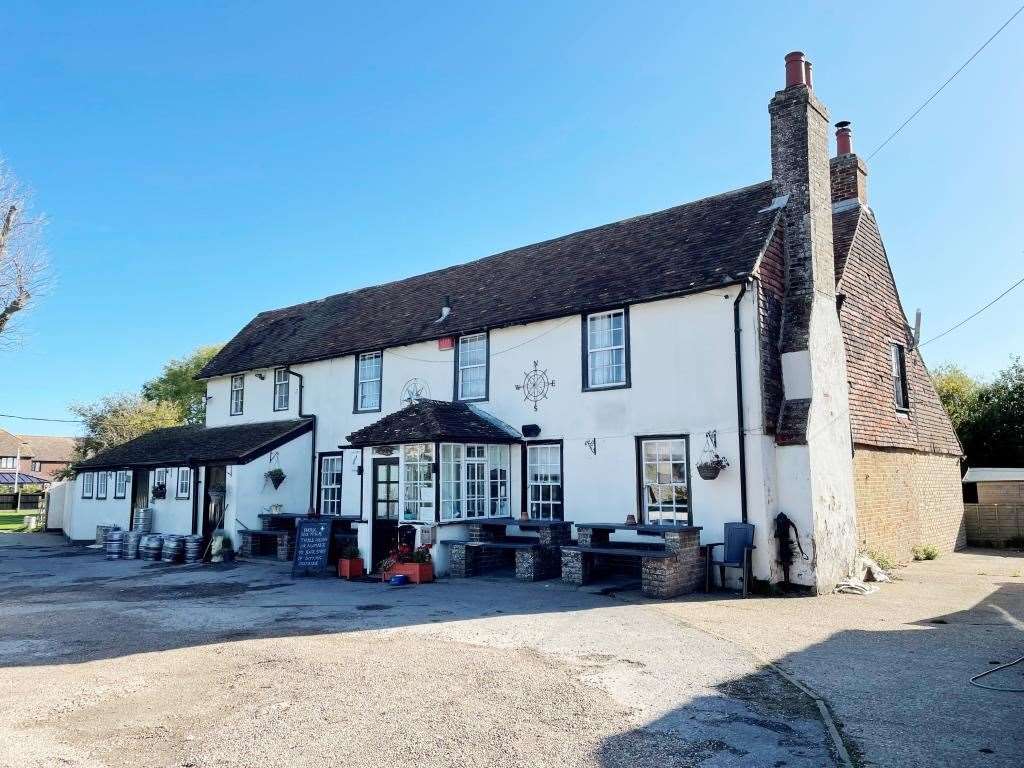 the Star Inn pub in Romney Marsh is up for sale. Images: Clive Emson auctioneers