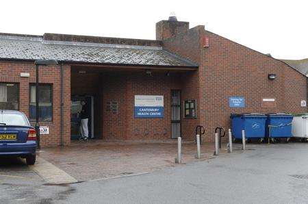 The Canterbury Health Centre in Old Dover Road.