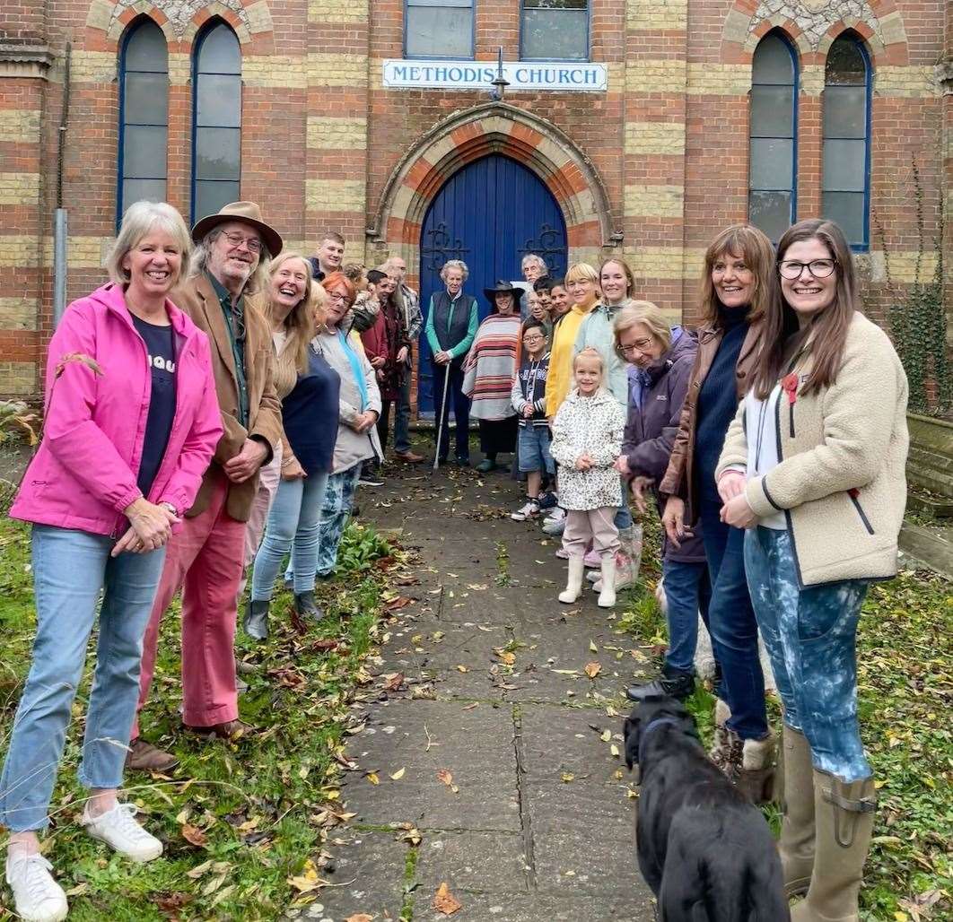 Villagers are delighted at the news. Picture: Jane Armstrong @HeadcornVillage