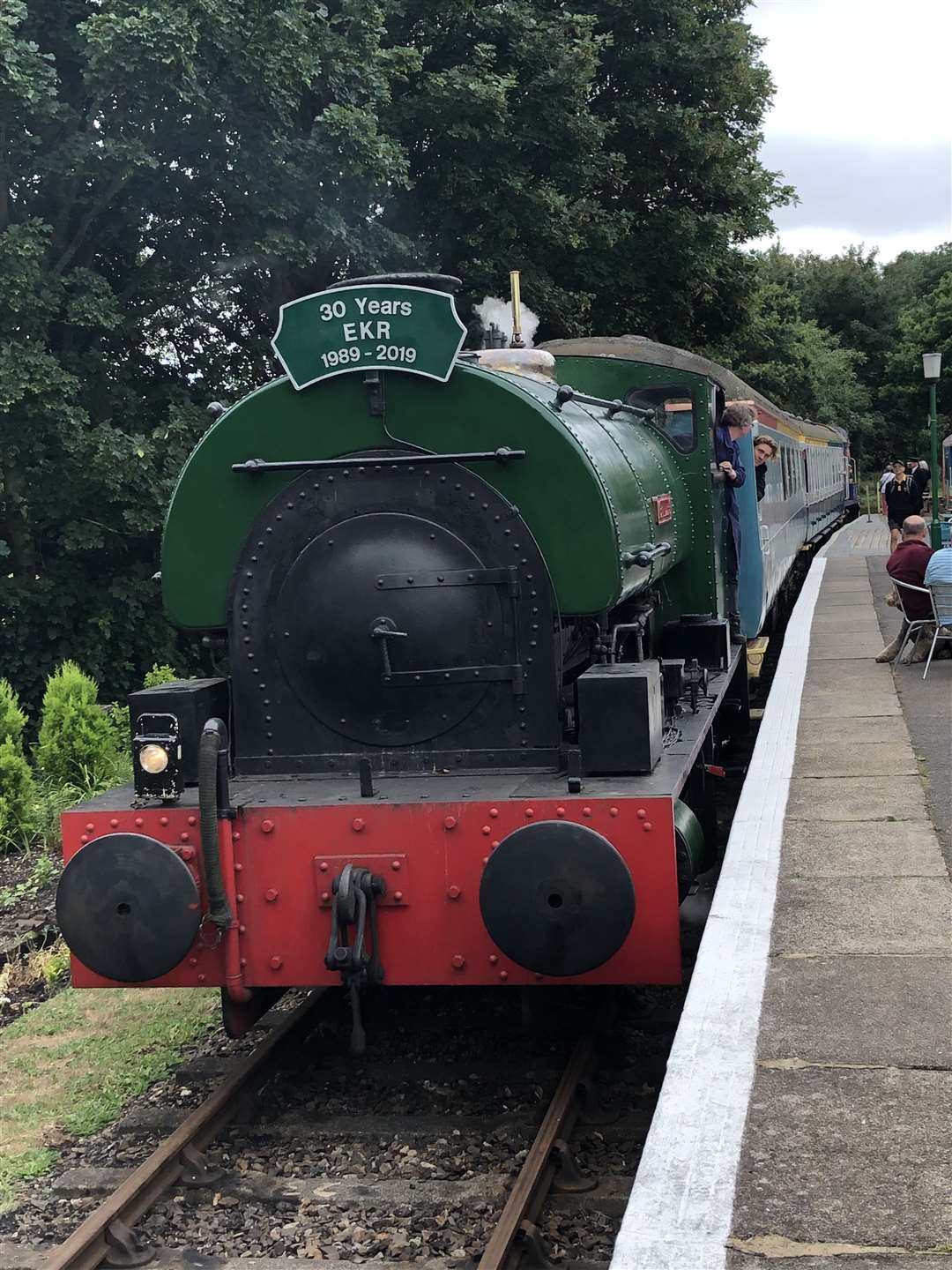 East Kent Railway has been attacked by vandals again