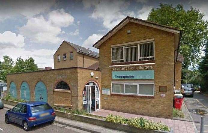 Horsmans Place Surgery in Instone Road, Dartford