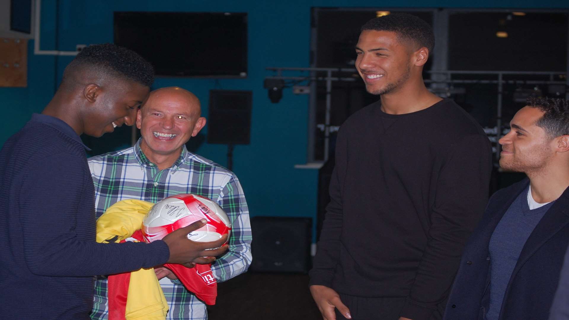 Ali Reith celebrated his 16th birthday with a belated party at Princes Park. Picture: Tom Acres