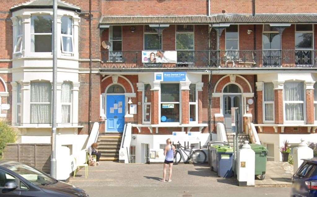 Bupa Dental Care in Shorncliffe Road, Folkestone. Picture: Google