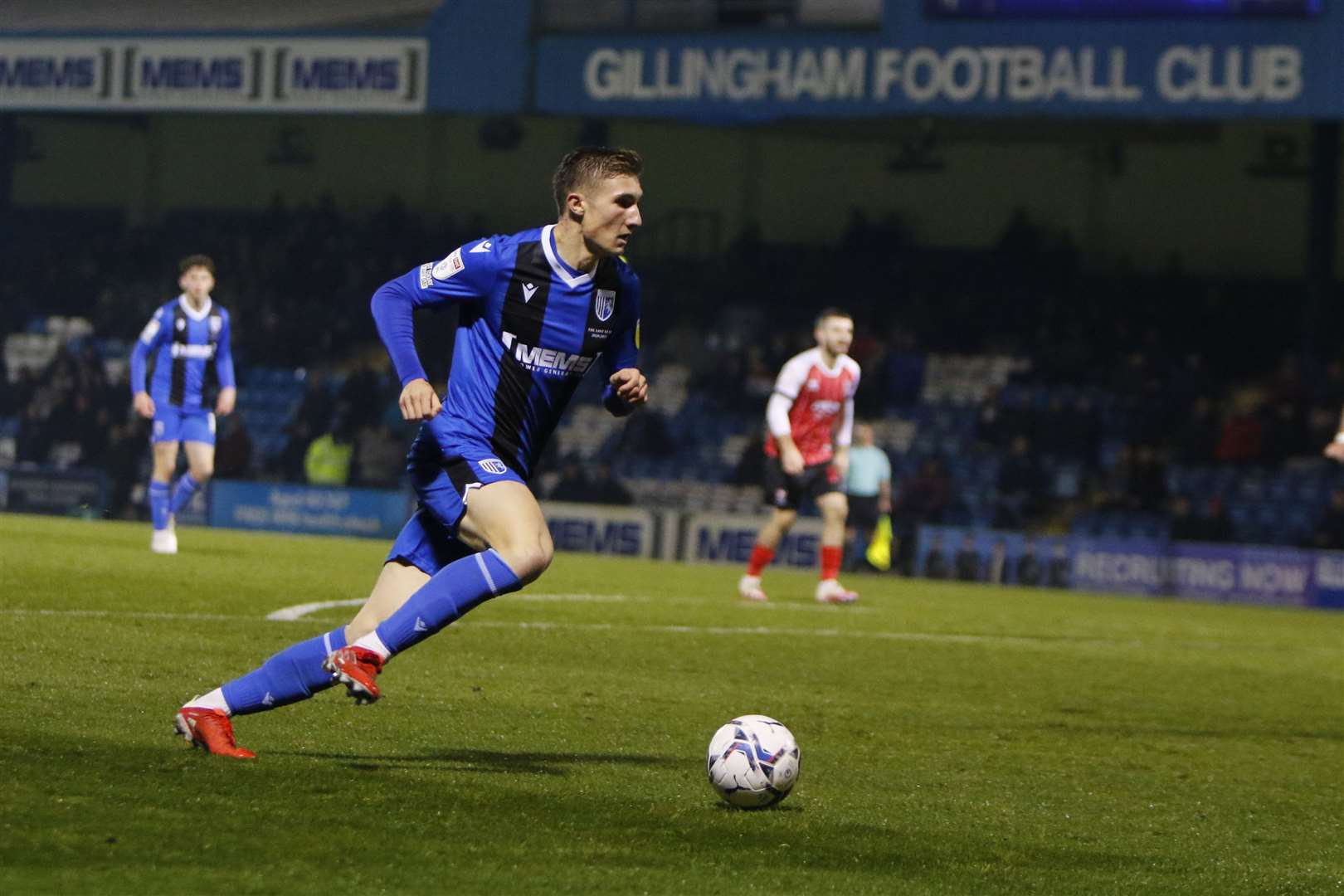 Harvey Lintott went to Northampton in the summer but Steve Evans is a big fan. Picture: Andy Jones