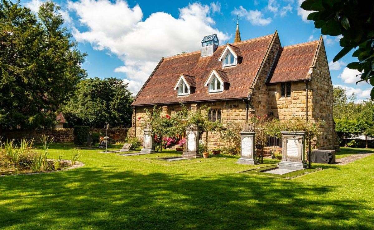 The chapel of ease is the resting place of David Lionel Goldsmid-Stern-Salomons who was once Mayor of Tunbridge Wells. Picture: Graham John