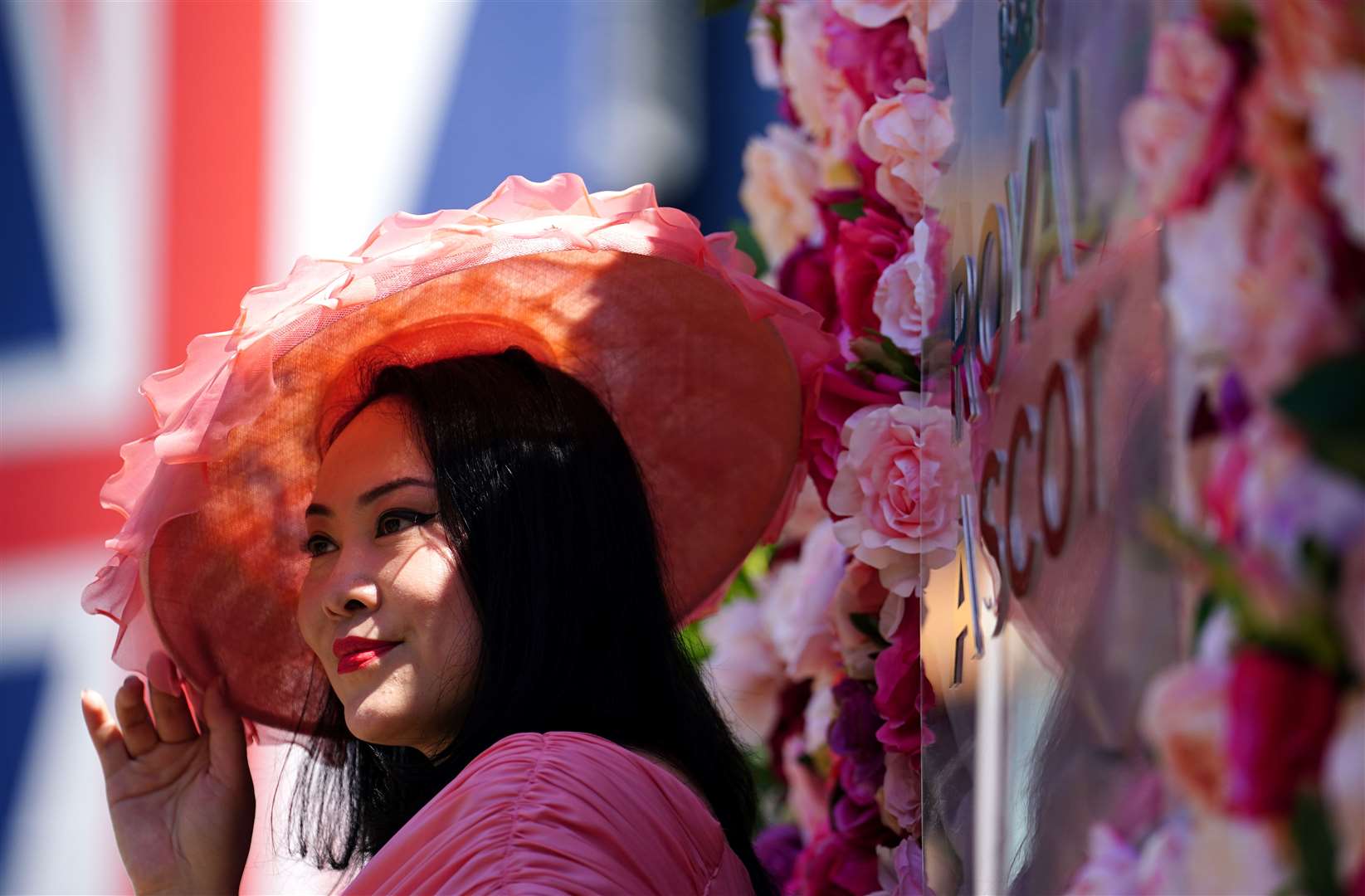 A racegoer at Royal Ascot (Aaron Chown/PA)