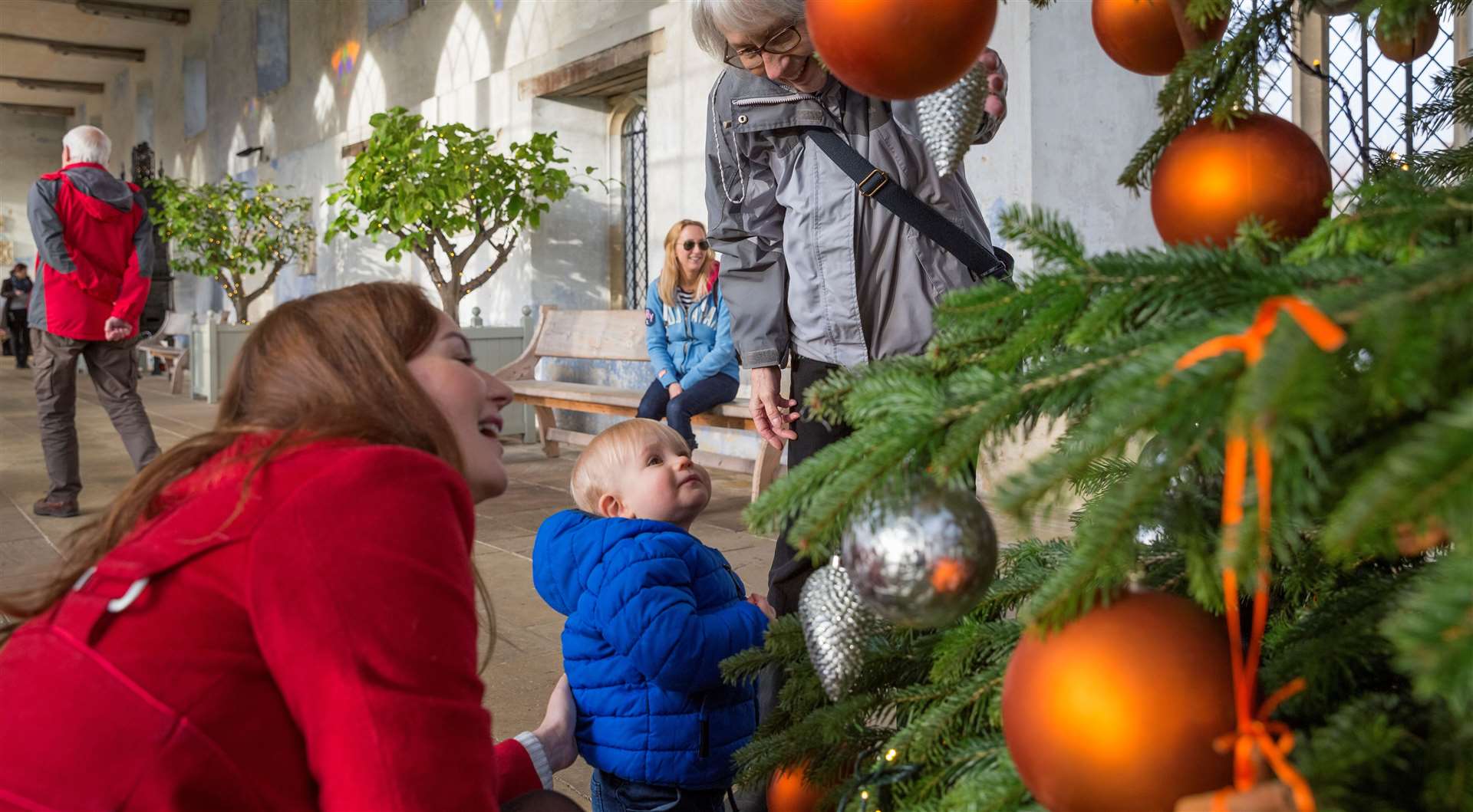 Soak up the Christmas atmosphere with weekend carols at Knole. Picture: © National Trust Images James Dobson